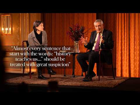 Nobel Prize laureate Joel Mokyr and IVAs's President Sylvia Schwaag Serger