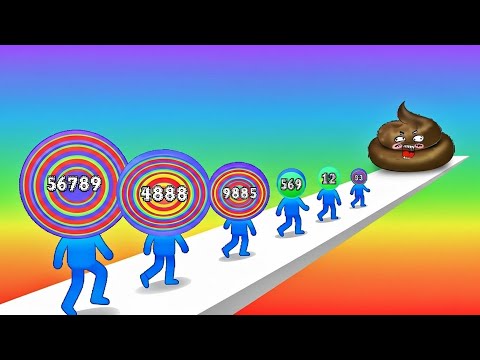 LAYER MAN 3D - ASMR Gameplay Android,iOS Walkthrough Pro Game Mobile (Level Up Layer Head Run) P46