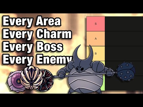 Ranking (Almost) EVERYTHING in Hollow Knight!