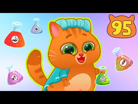 Суровый КОТИК БУБУ №95. Варка зелий. Мультик ИГРА про котят на Хвостик ТВ