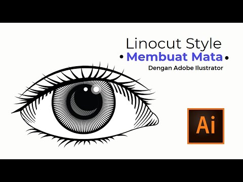 Bikin Mata Kayak Seni Ukir! Tutorial Linocut Style di Adobe Illustrator