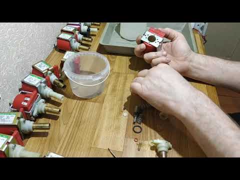 ULKA ремонт помпы своими руками