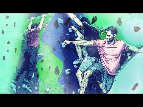 Taran and Dennis do SPORTS?! - Bouldering