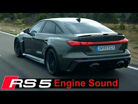 2026 Audi RS5 Engine Sound: 640 HP Plug-in Hybrid