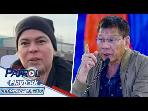 TV Patrol Playback | February 13, 2026