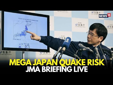 MEGA JAPAN QUAKE RISK: JMA Issues Briefing LIVE | Tsunami Alerts & 7.5–7.6 Tremor Details