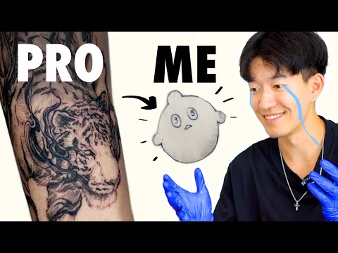 CAN A DIGITAL ARTIST DO TATTOO ART? 🗿