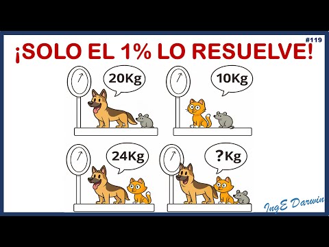 Este PROBLEMA PARECE FÁCIL… Hasta que lo intentas, planteamiento de ecuaciones😵| Reto 119