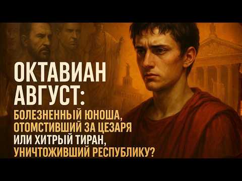 ОКТАВИАН АВГУСТ: Болезненный Юноша, Отомстивший за Цезаря или Хитрый Тиран, Уничтоживший Республику?