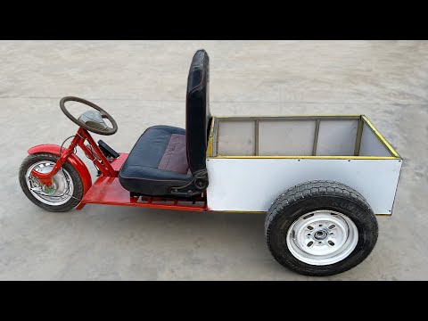 TOP DIY IDEAS | Build a Powerful Electric Tricycle to Carry Goods!