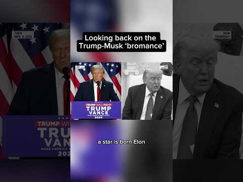 Looking back on the Trump-Musk ‘bromance’