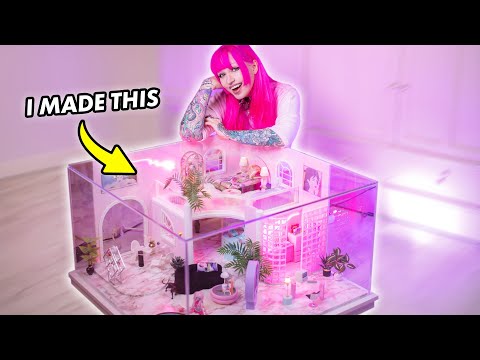 I Built a Miniature Mansion INSIDE a Coffee Table | Jem And the Holograms