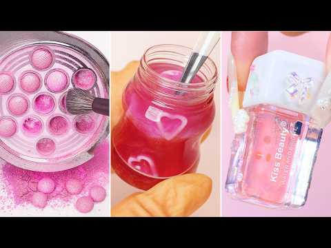 🌸 창의적인 메이크업 리페어 💄 부러진 블러셔 & 글로시 립밤 변신 | Satisfying Makeup Repair ASMR 💄 Cosmetic Fix #8