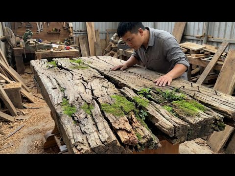 The Wood Industry is SHOCKED!  Turning Ugly Rotten Wood Into Art