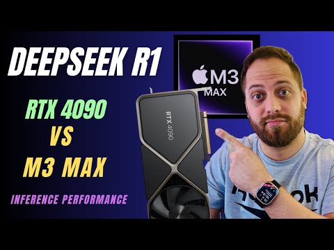 Deepseek r1 RTX 4090 vs M3 max Macbook pro | 2025