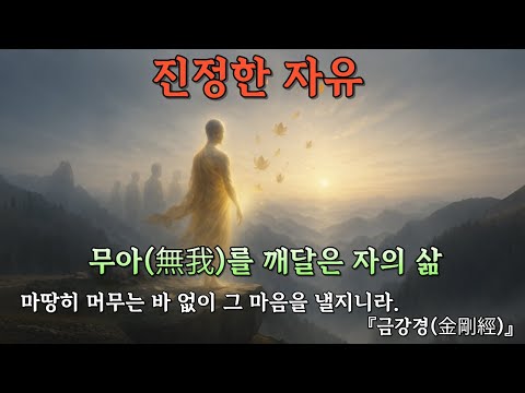 우리가 '나'라고 믿는 것, 그것이 사실은 존재하지 않는다 | 부처님 말씀
