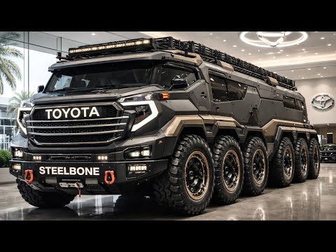 Toyota 12x12 2026 STEELBONE - When a Motorhome Becomes a Survival Tank!