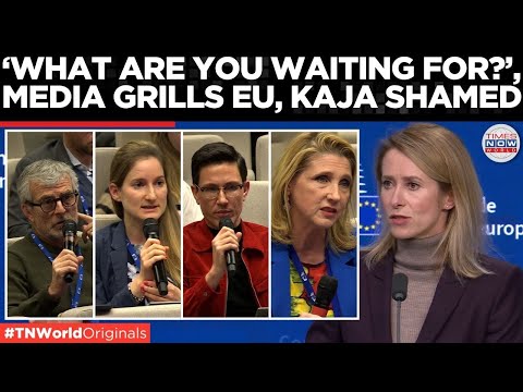 BRUSSELS GRILLED: Journalists Challenge Kaja Kallas Over EU’s Vanishing Peace Role