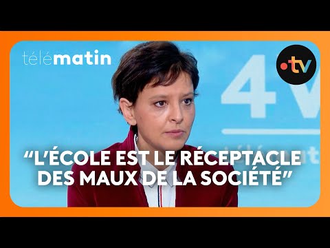 Couteaux à l’école : Najat Vallaud-Belkacem détaille "trois ordres de réponses"