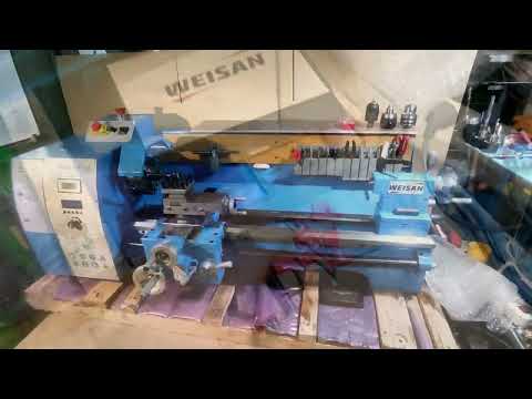 Пополнение в мастерской. Первая стружка новым токарным RC280F660 .