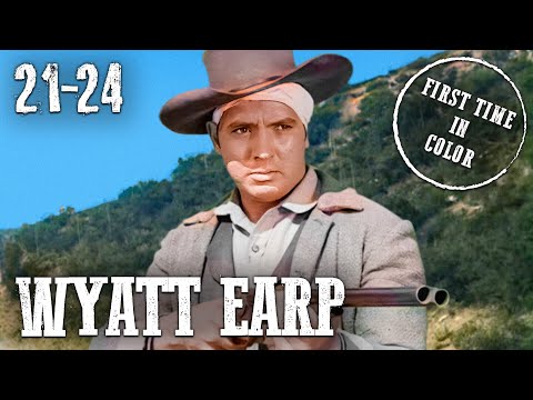 The Life and Legend of Wyatt Earp | EP 21-24 | COLORIZED
