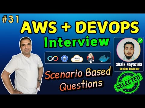 AWS DevOps Engineer Scenario Based Interview - Real World AWS, Docker, Kubernetes, CICD Pipelines