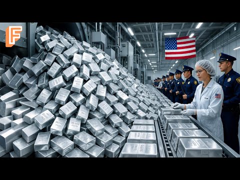 How Millions of Silver Bars Are Made | From Mining To Factory