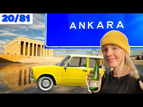 This is ANKARA!! | A road trip with my old car 🔥