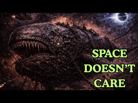 The Grim Life Of A Void Whale In Space In Warhammer 40K