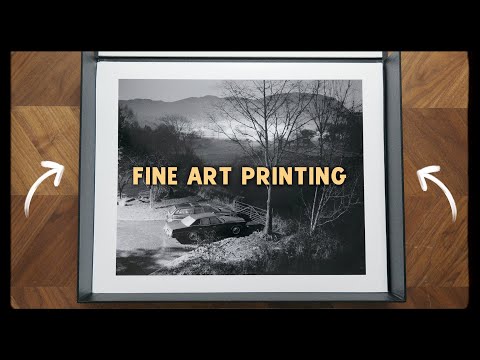 Making a Fine Art Print Portfolio for My Photo Projects