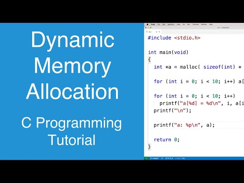 Dynamic Memory Allocation | C Programming Tutorial