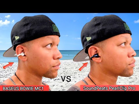 Baseus Bowie MC1 vs SoundPEATS PearlClip Pro Clip-On Earbuds | Detailed comparison!