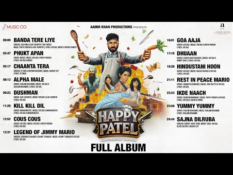 Happy Patel: Khatarnak Jasoos - Full Album | Vir Das, Mithila Palkar, Aamir Khan