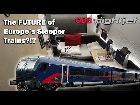 Inside the BRAND NEW Nightjet New Generation - 17 HOURS In A Private Ensuite Sleeper Cabin!