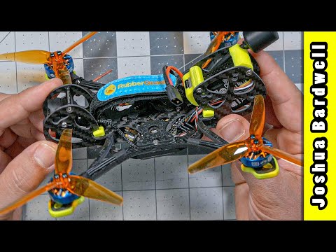 I never want to stop flying this tiny quadcopter // RUBBERQUADS SQUIRREL