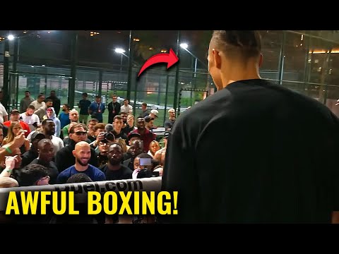 Chaos At The Andrew Tate Open Workouts. Tate Ready For WAR!