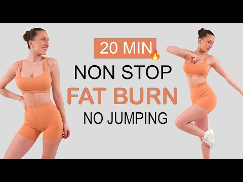 20 Min Intense NON STOP Full Body Fat Burn | Intense No Jumping Workout | Sweaty, No Repeat