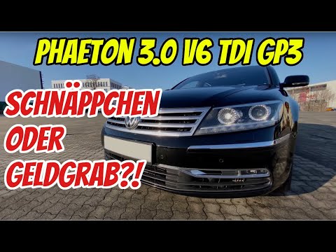 PHAETON 3.0 V6 TDI GP3 | Buyer's guide and typical problems