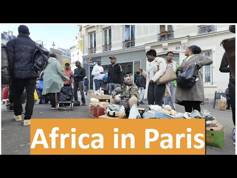 What is Happening on the Streets of Paris Chateau Rouge 18th Arrondissement
