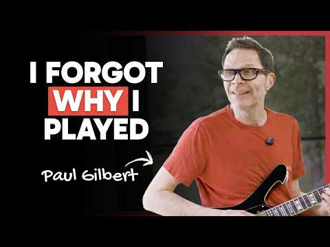 The Guitar Mistake Paul Gilbert Had to Unlearn