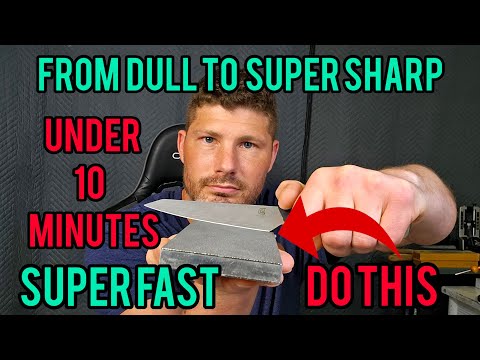 How To Properly Sharpen A Knife In Minutes