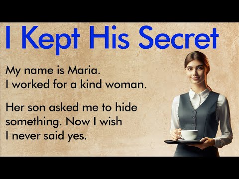 I Hid the Truth About Her Son ✅ Emotional English Story (A1–A2 Level) ✅