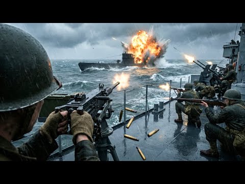 A Convoy Of 37 Ships Has 48 Hours To Cross The Most Dangerous Part Of The Atlantic