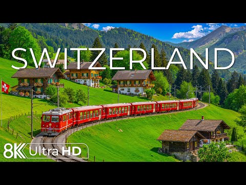 Switzerland 8K | Epic Alpine World – Glacier Peaks, Thunder Valleys & Mountain Majesty