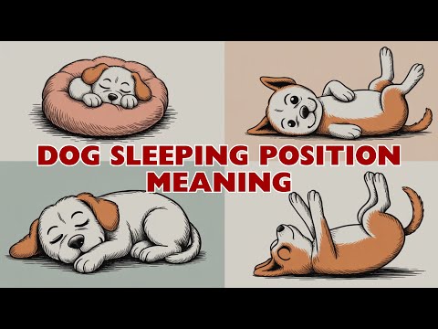 What Your Dog's Sleeping Position Says About Their PERSONALITY ?