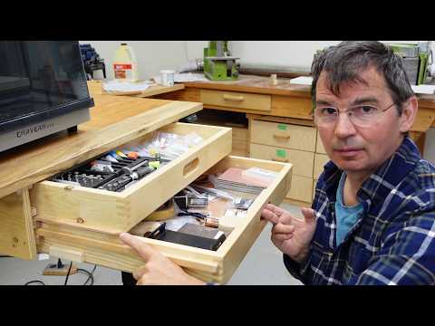 Homemade wooden drawer slides: So many options