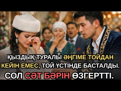 Қыздық туралы әңгіме тойдан кейін емес, той үстінде басталды.Сол сәт бәрін өзгертті…