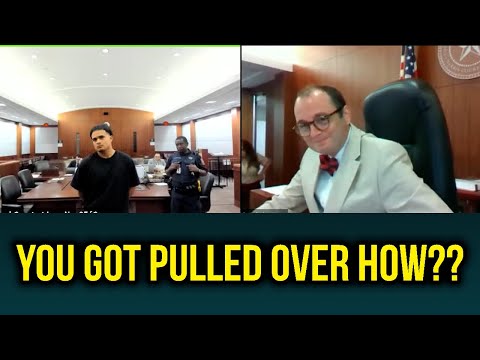 Judge Laughs When He Discovers How Defendant With 12 License Suspensions Got Pulled Over