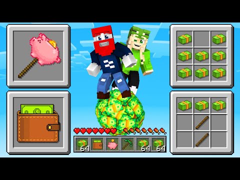 47 MILLIONEN EURO in MINECRAFT GELD WELT!