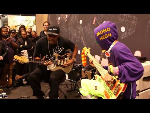 NAMM 2017: Eric Gales & MonoNeon Live At The Dunlop Booth